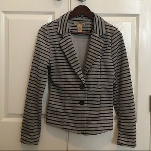 Soft Striped Blazer